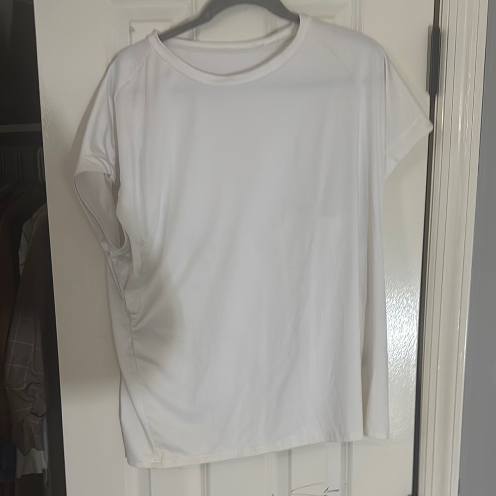 SHEIN White Relaxed Short Sleeve T-Shirt